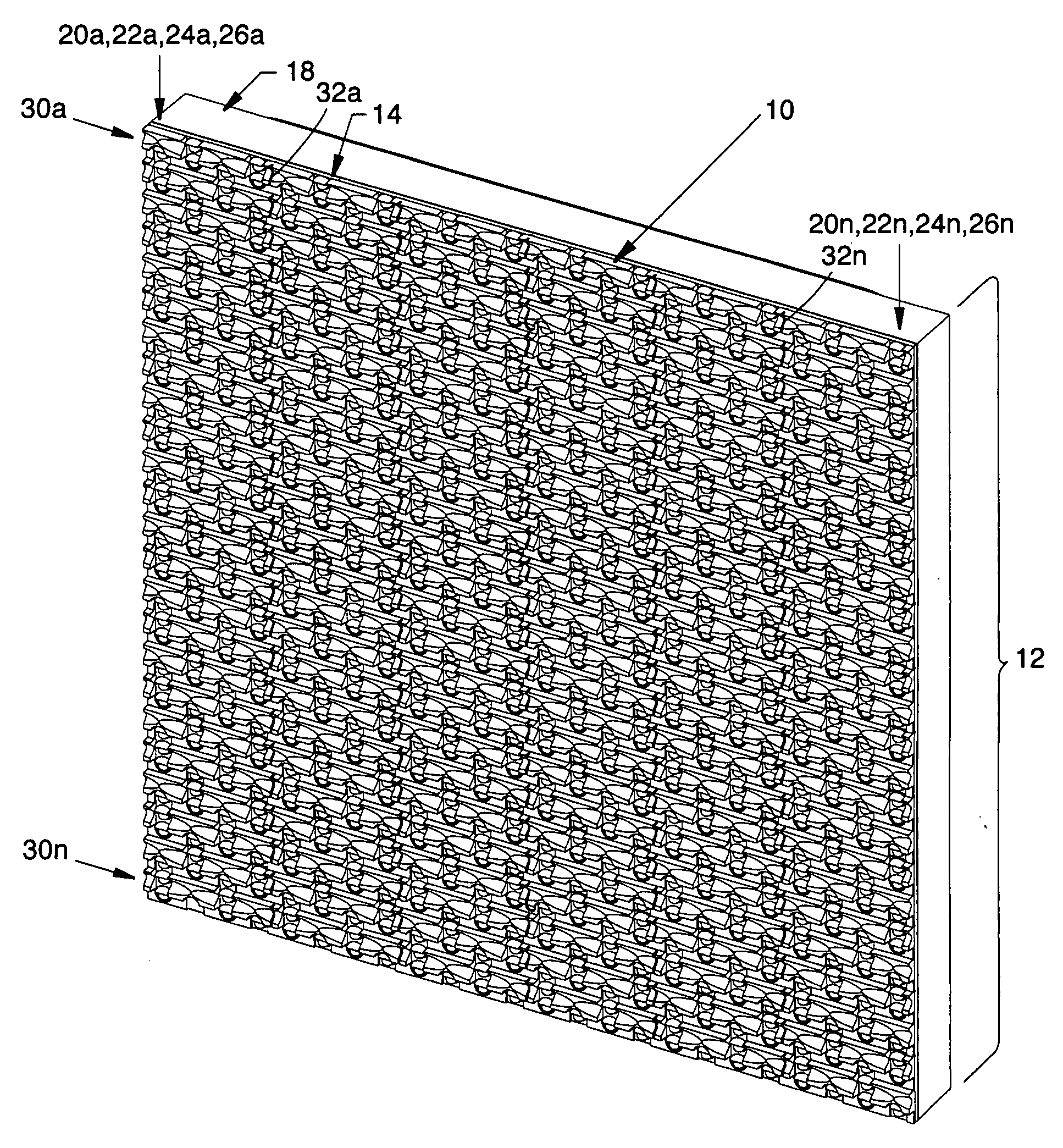 Thermoplastic elastomer protective louver covering for use with an electronic display module