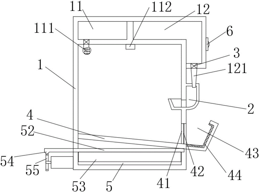 Small automatic poultry farming device