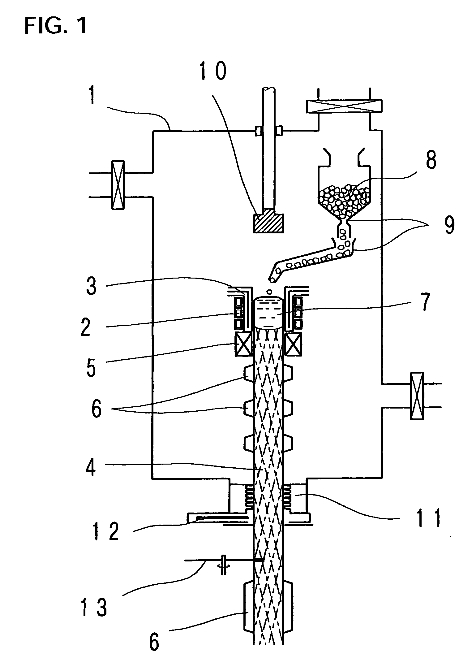 Method for casting polycrystalline silicon