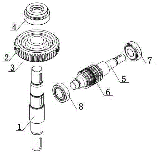 Worm transmission mechanism