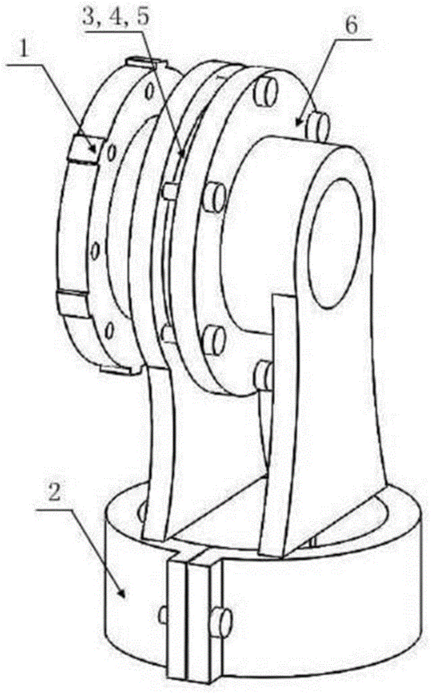 A robot joint with variable stiffness