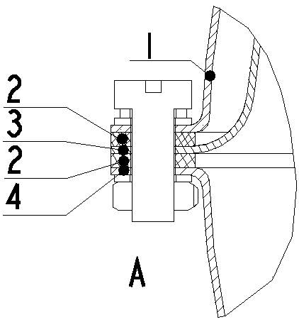 Intelligent liquid propellant storing box device capable of being repeatedly used