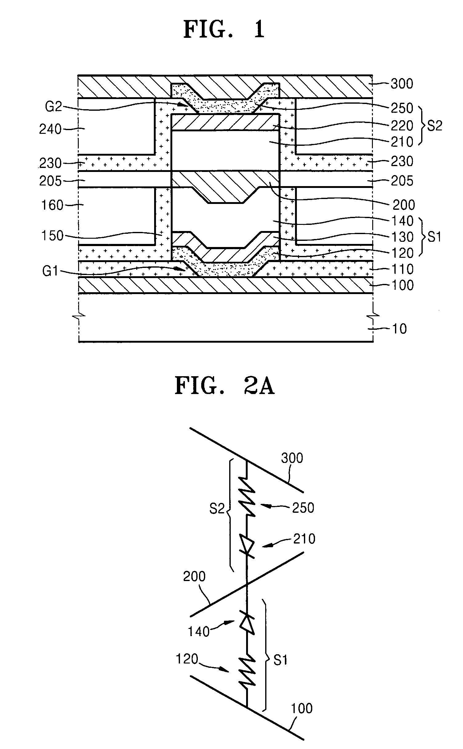 Resistive memory devices and methods of manufacturing the same