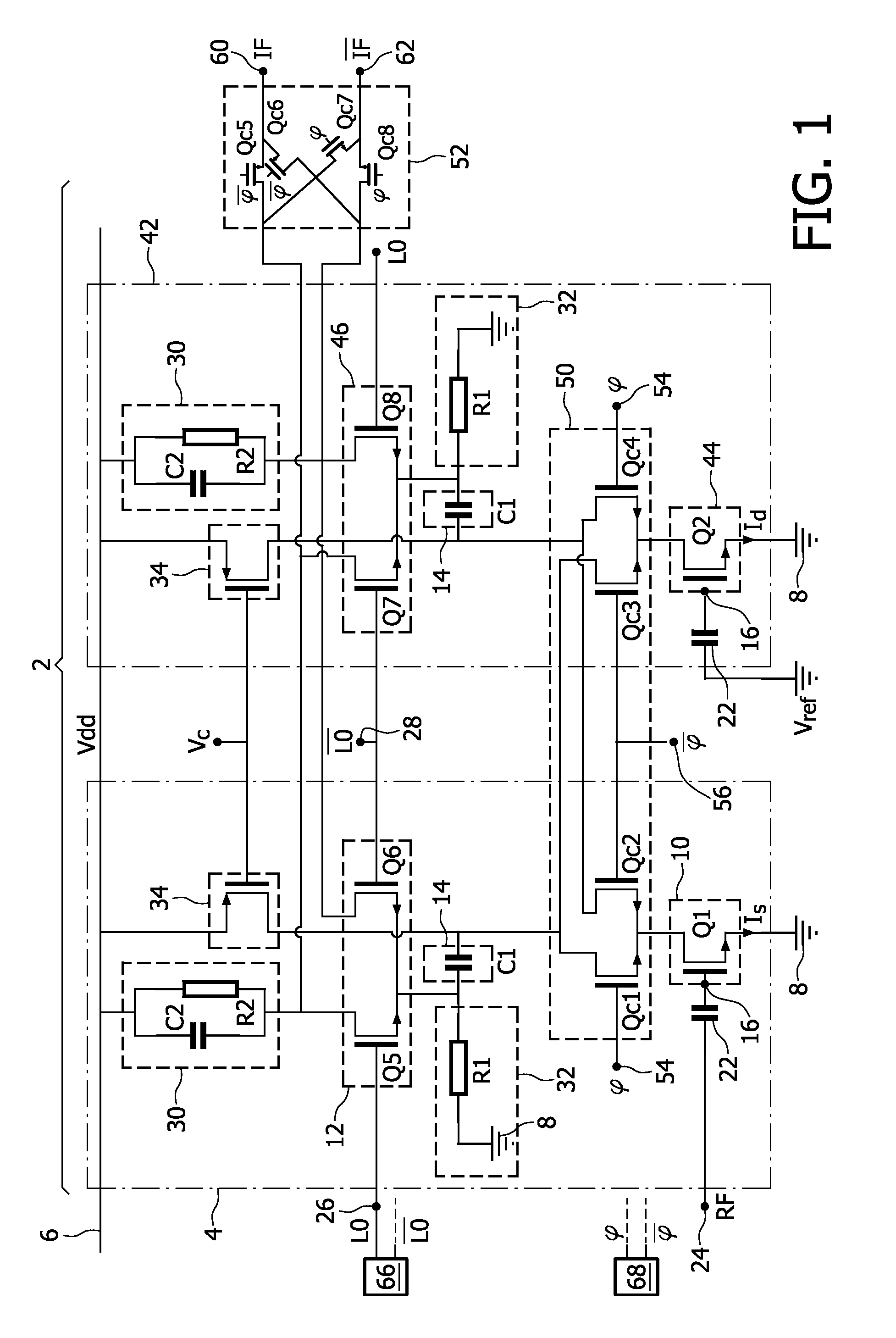 Mixer circuit and method of operation