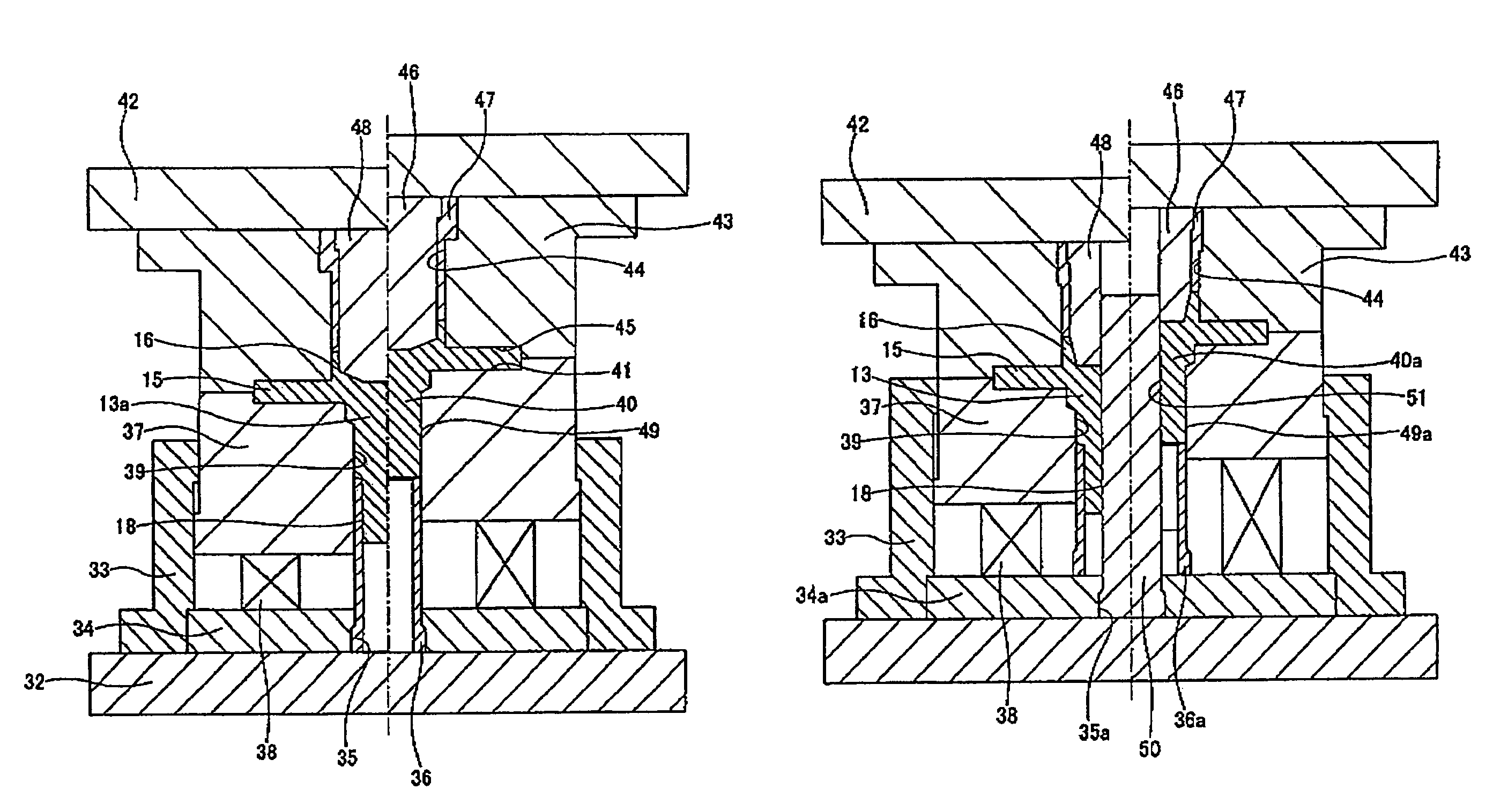 Process for manufacturing a bearing ring member as a constituent of a rolling bearing unit for wheel support