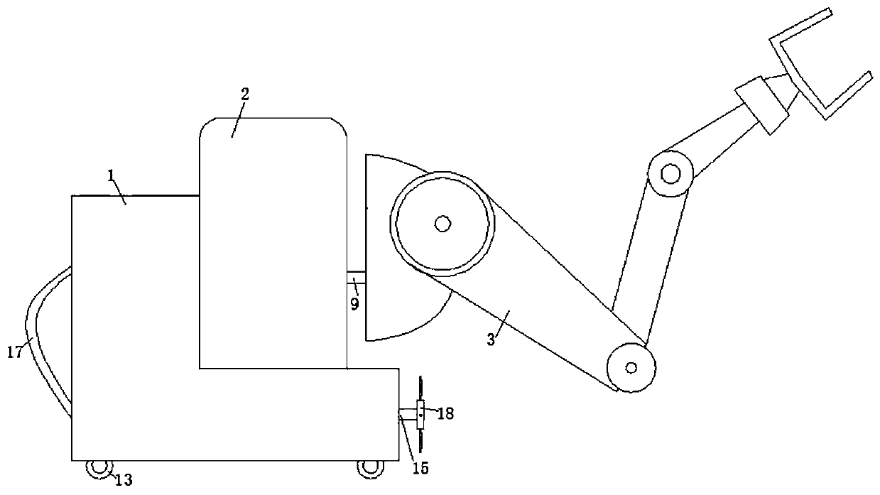 Intelligent connecting rod type manipulator