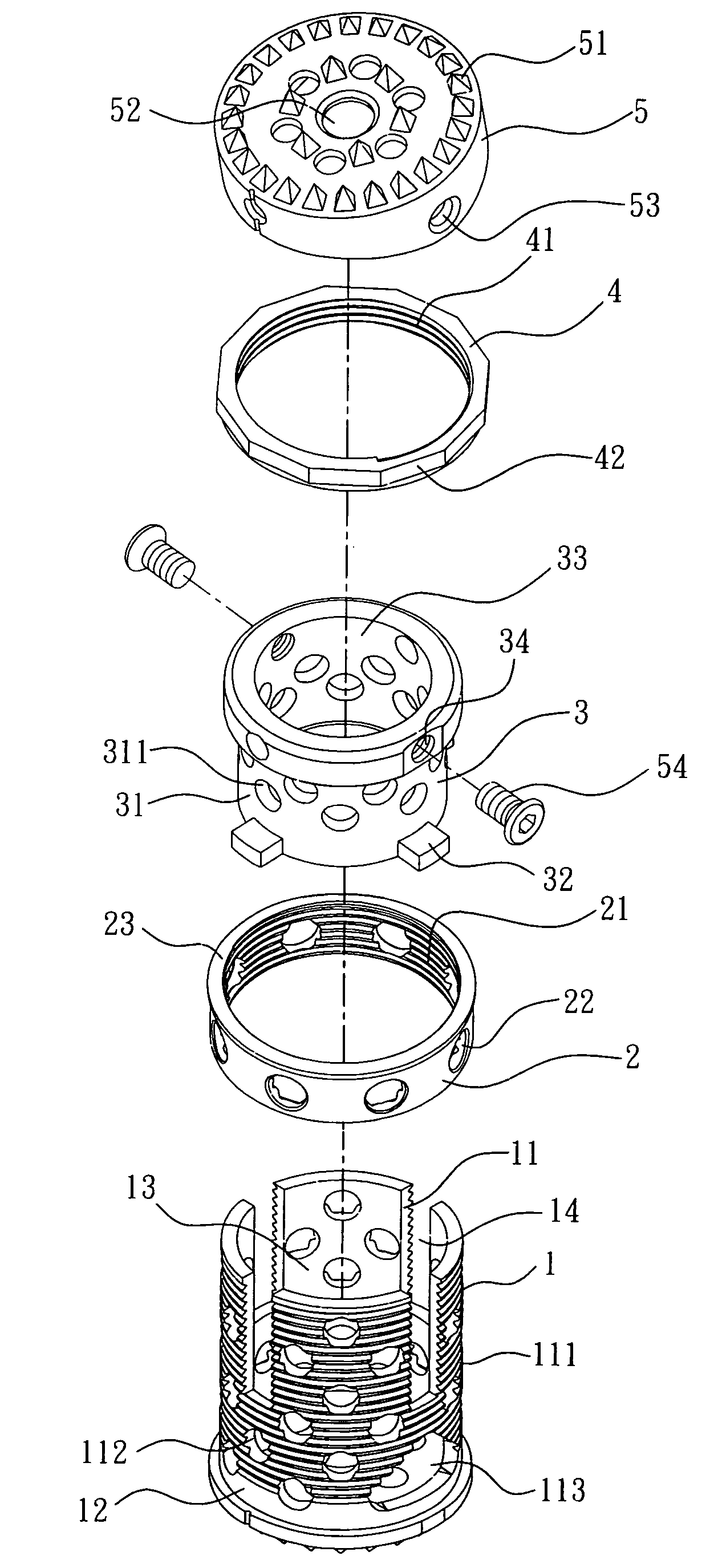 Adjustable vertebral spacer for vertebral reconstruction