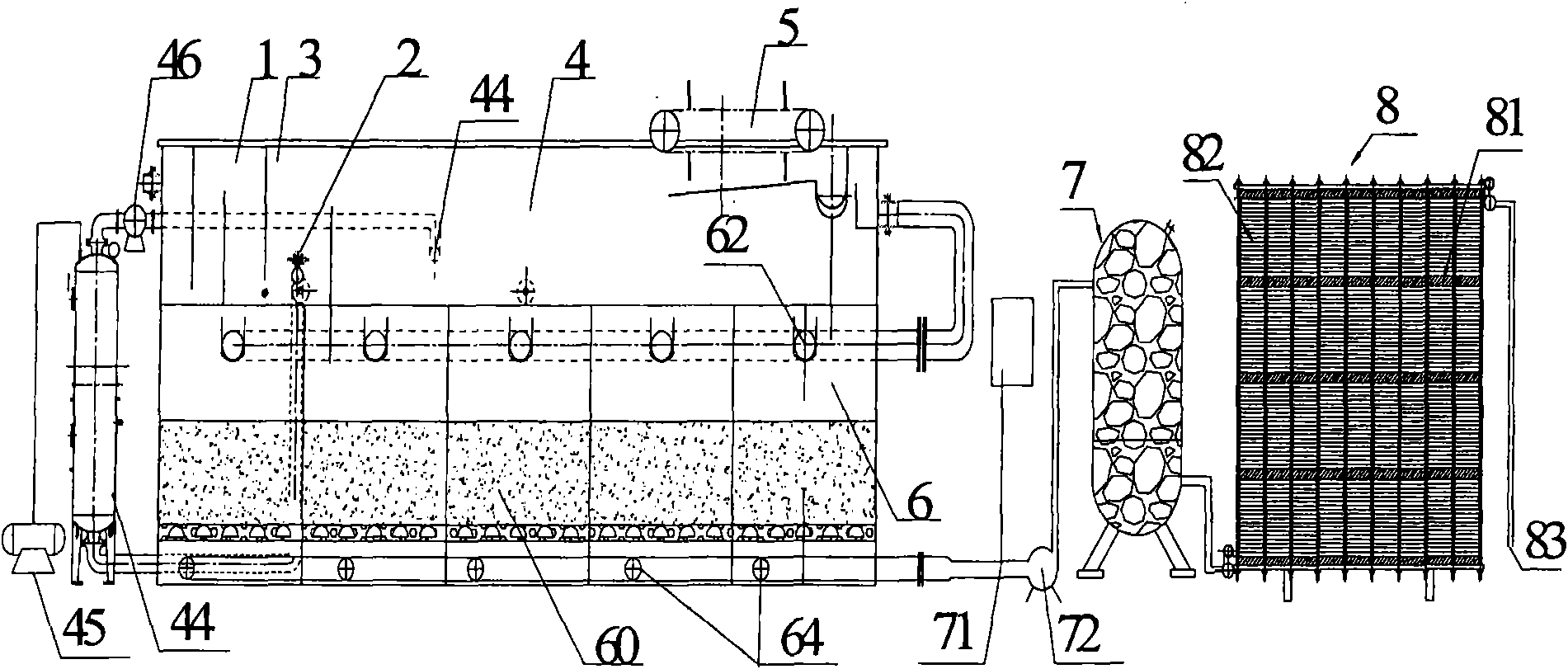 Method for treating and recycling circulating wastewater