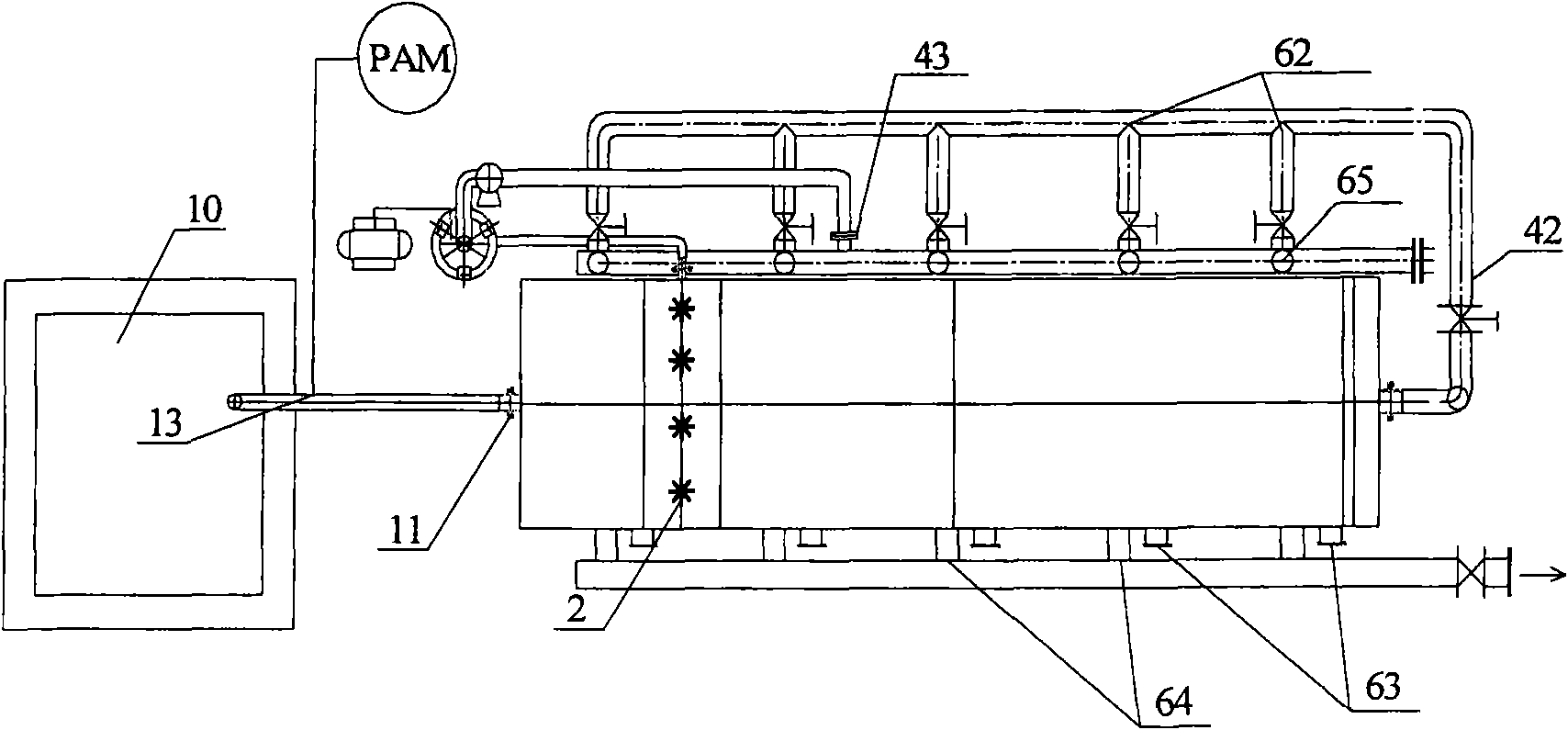 Method for treating and recycling circulating wastewater