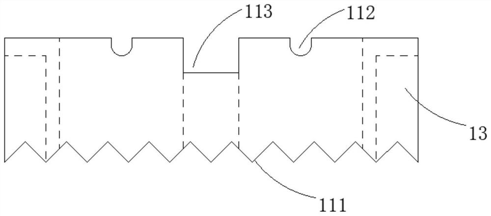 Ecological brick and ecological brick system