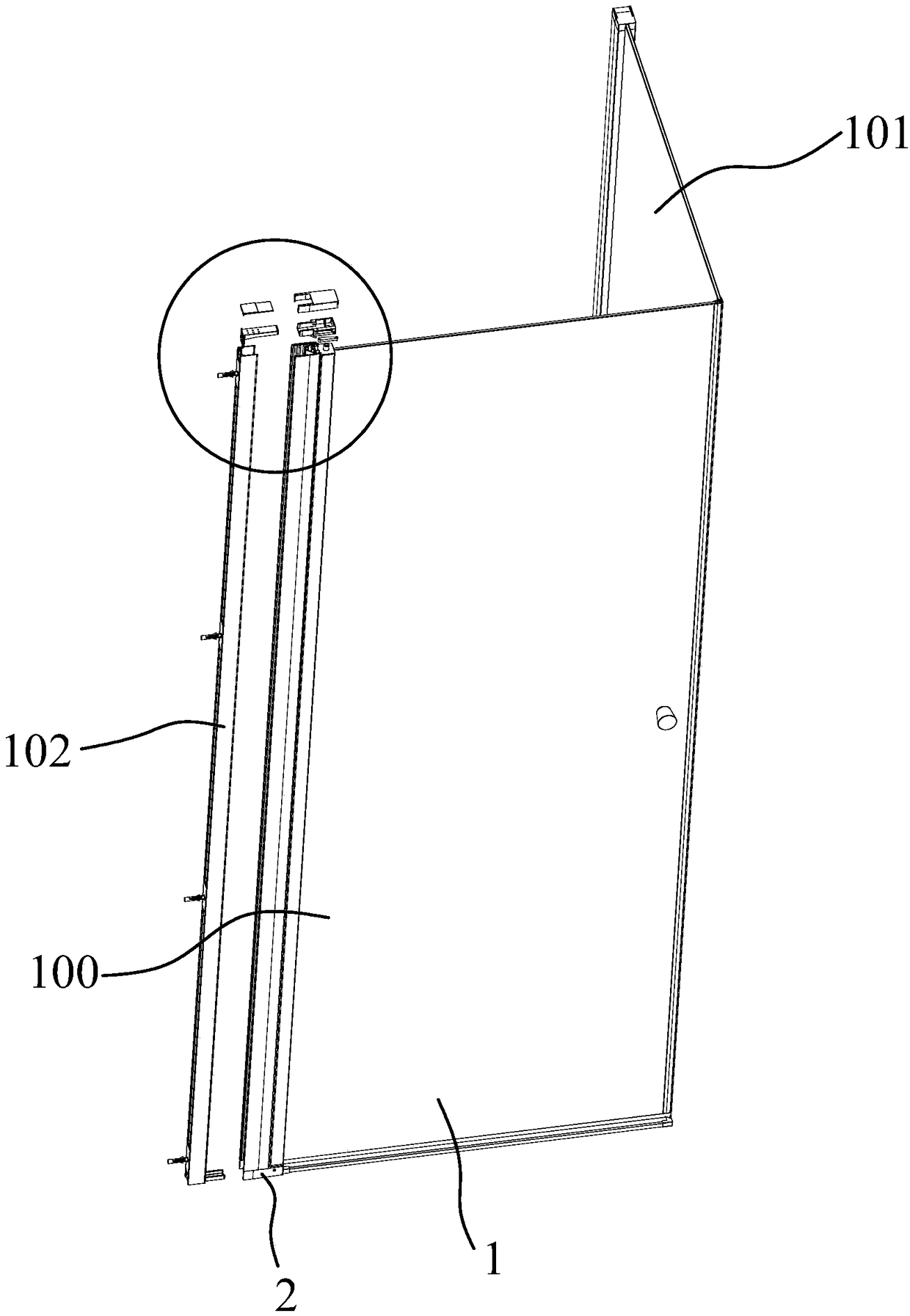 Simple shower room