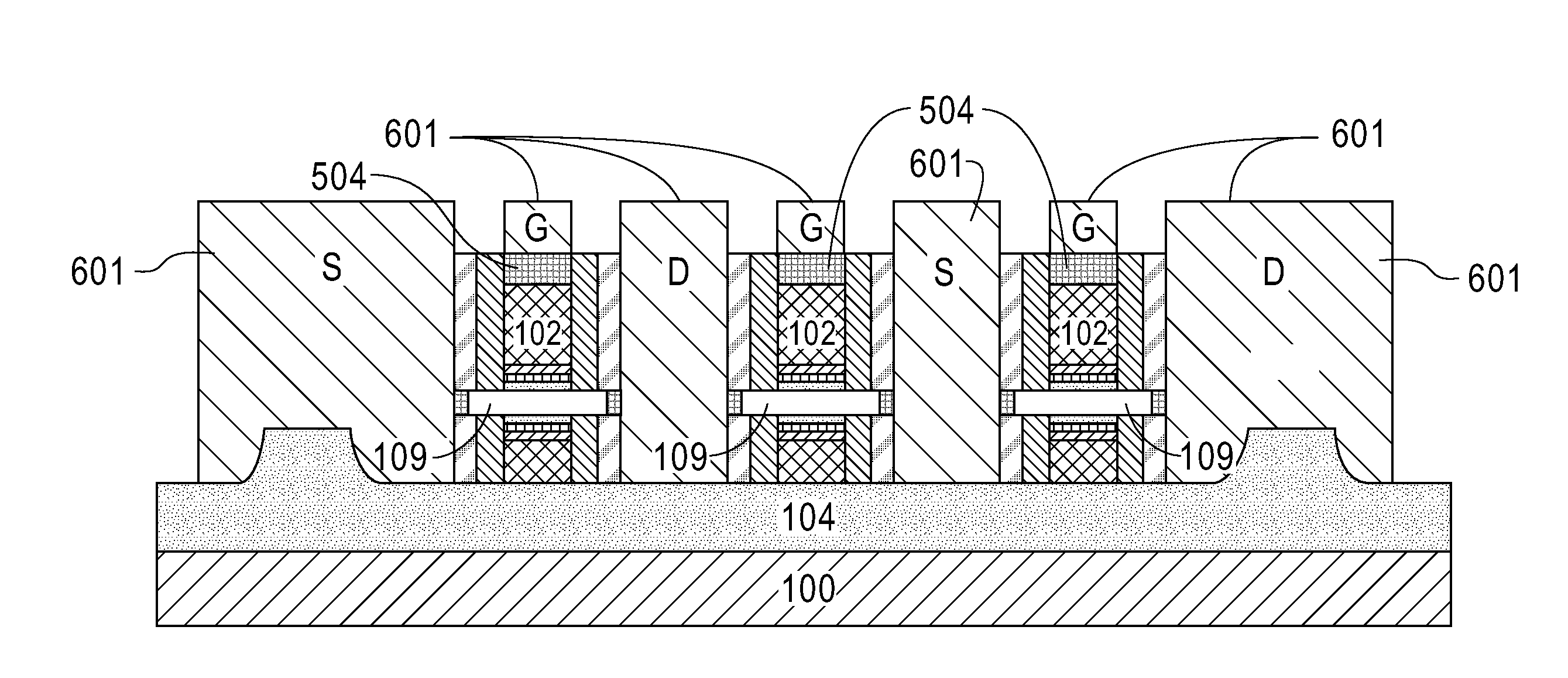 Self-aligned contacts for nanowire field effect transistors