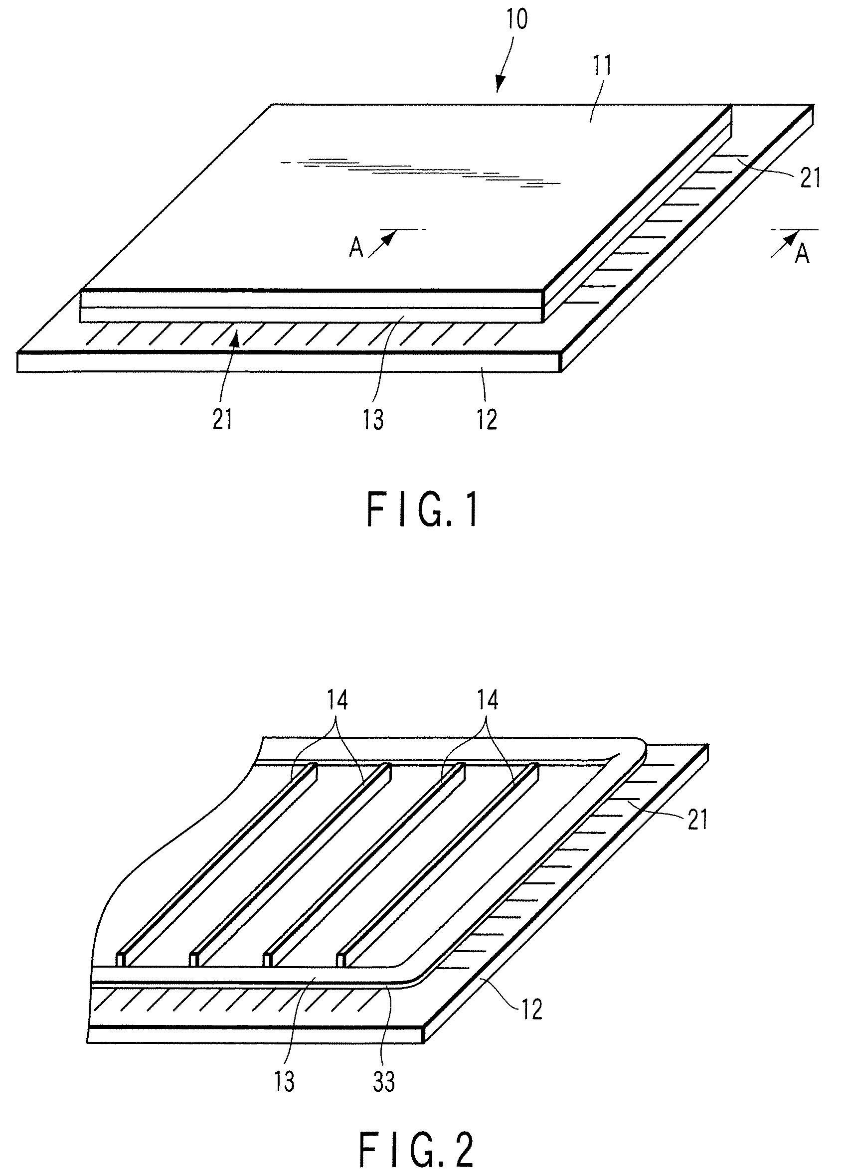 Method of manufacturing an image display device having a sealing portion which seals peripheral edges of front and back substrates