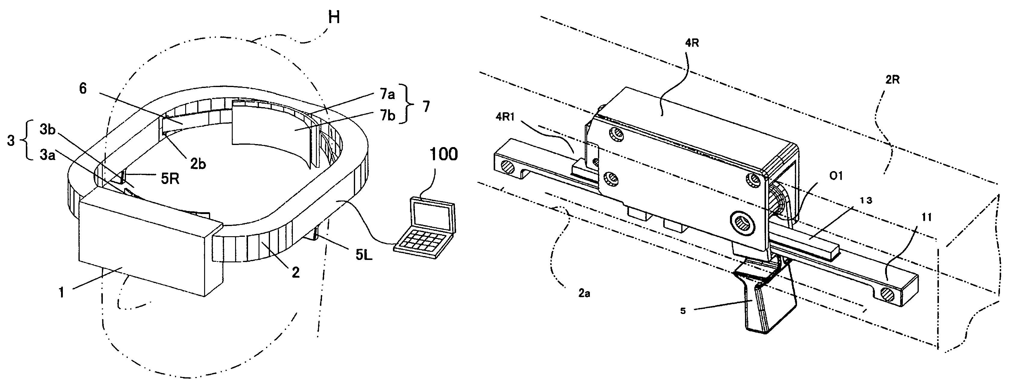 Head mounted apparatus