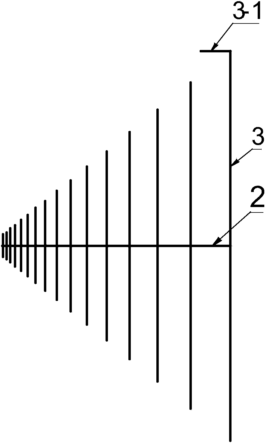 Full-automatic log periodic antenna