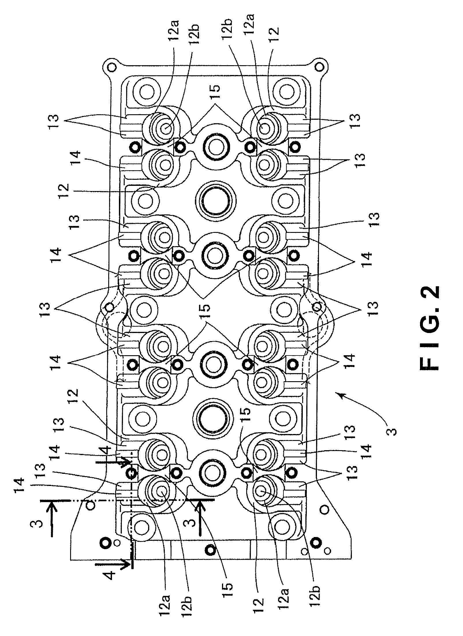 Cylinder head and internal combustion engine having the same