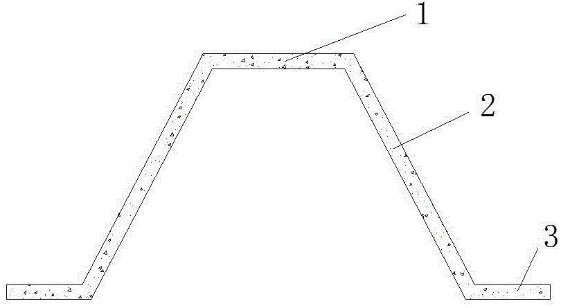 Zigzag prefabricated beam and its preparation method and installation construction method