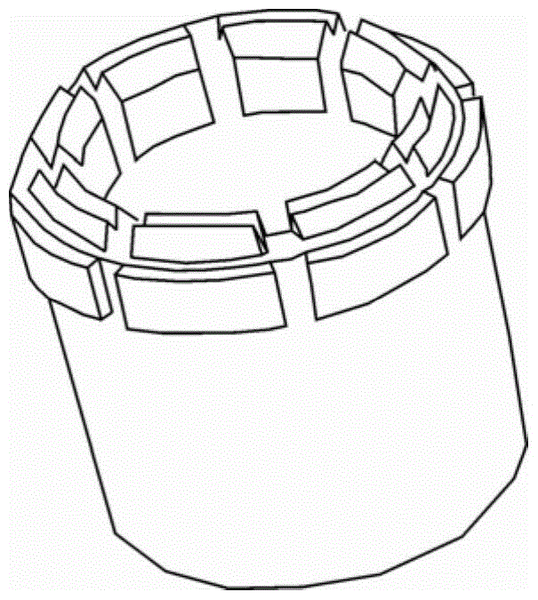 Repair method of working ability of diamond drill bit