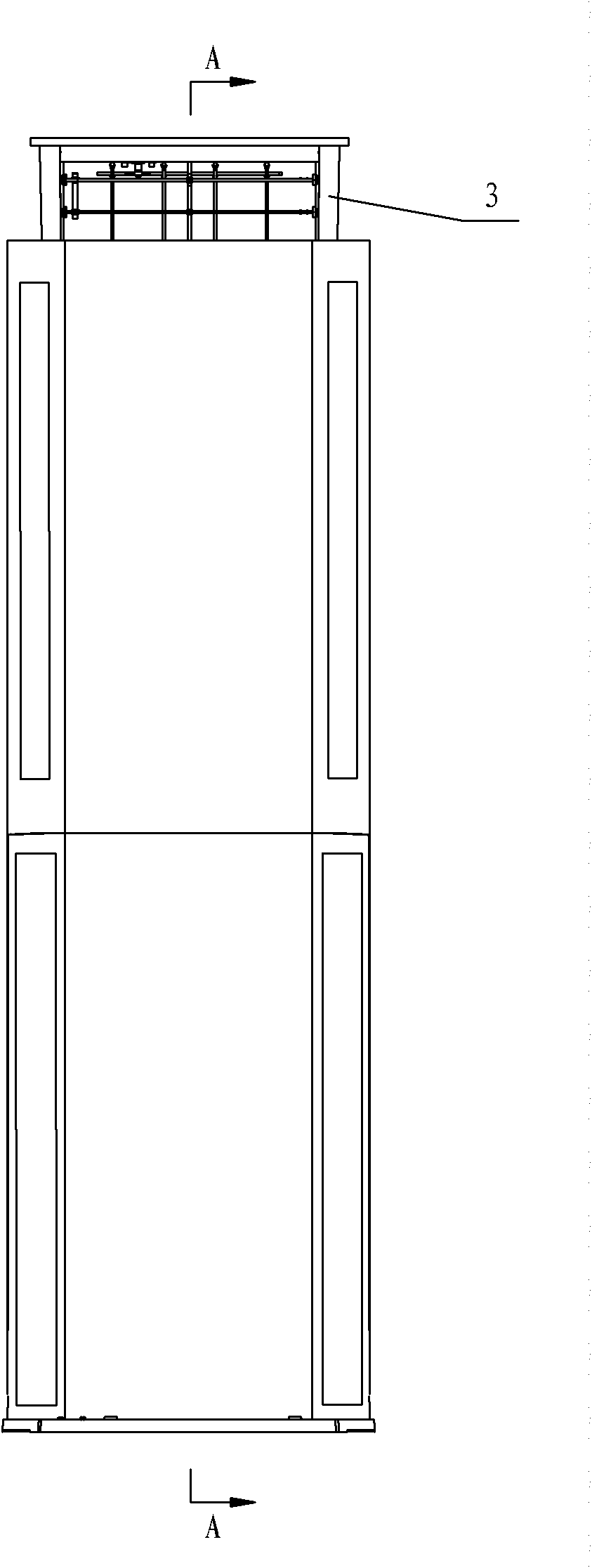 Ejector air-out structure of floor air conditioner indoor machine