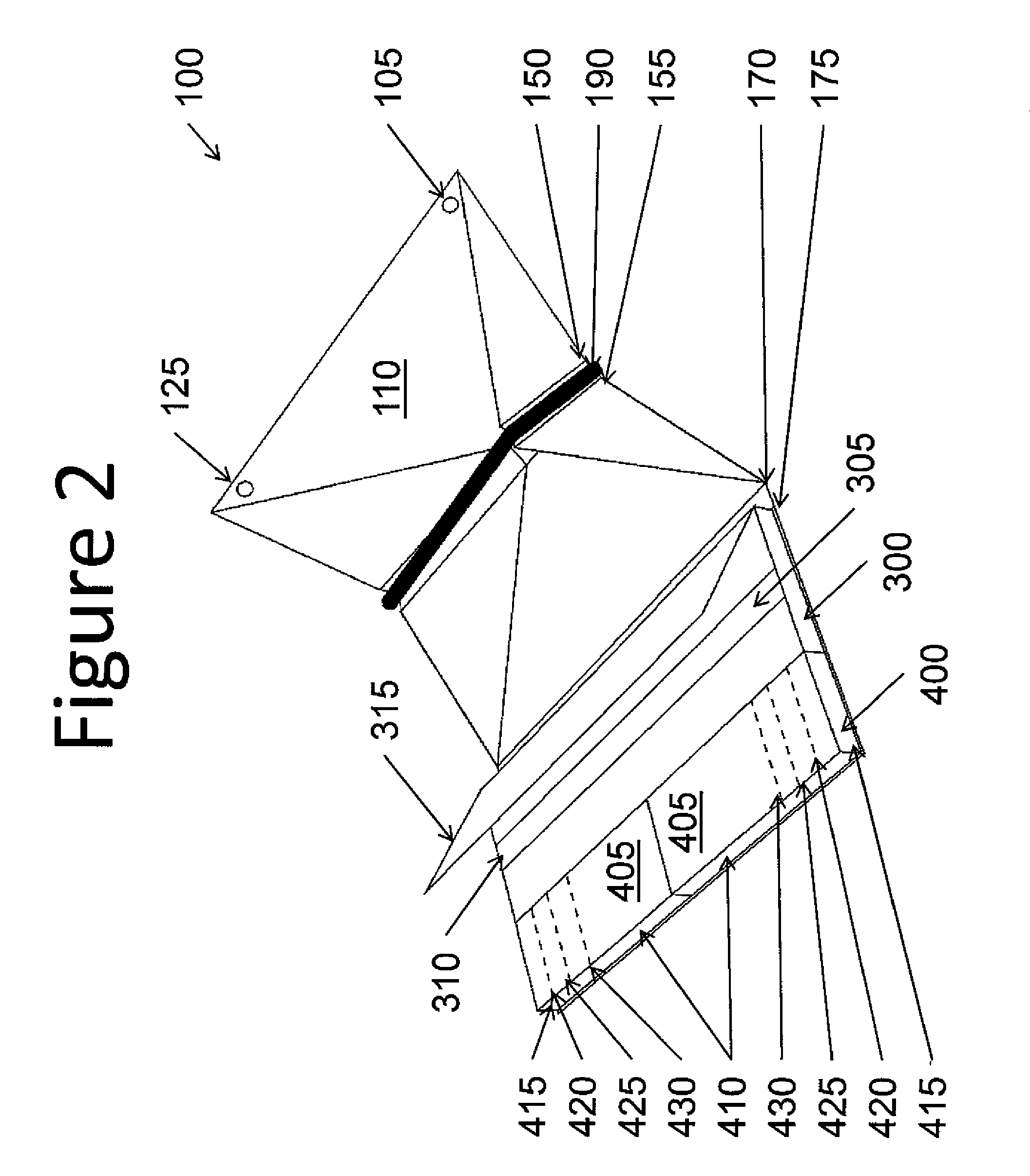 Reclosable package with magnetic clasp and detachable tray for rolling papers used in smoking articles