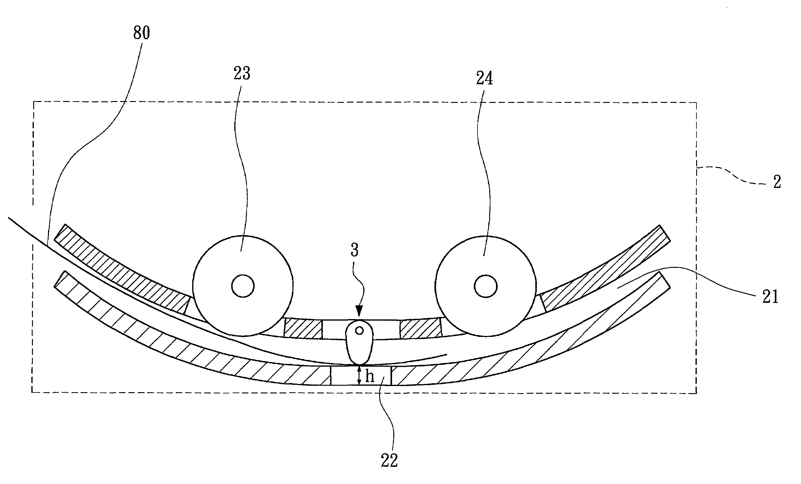 Depth of field adjustment device and method for an automatic document feeder