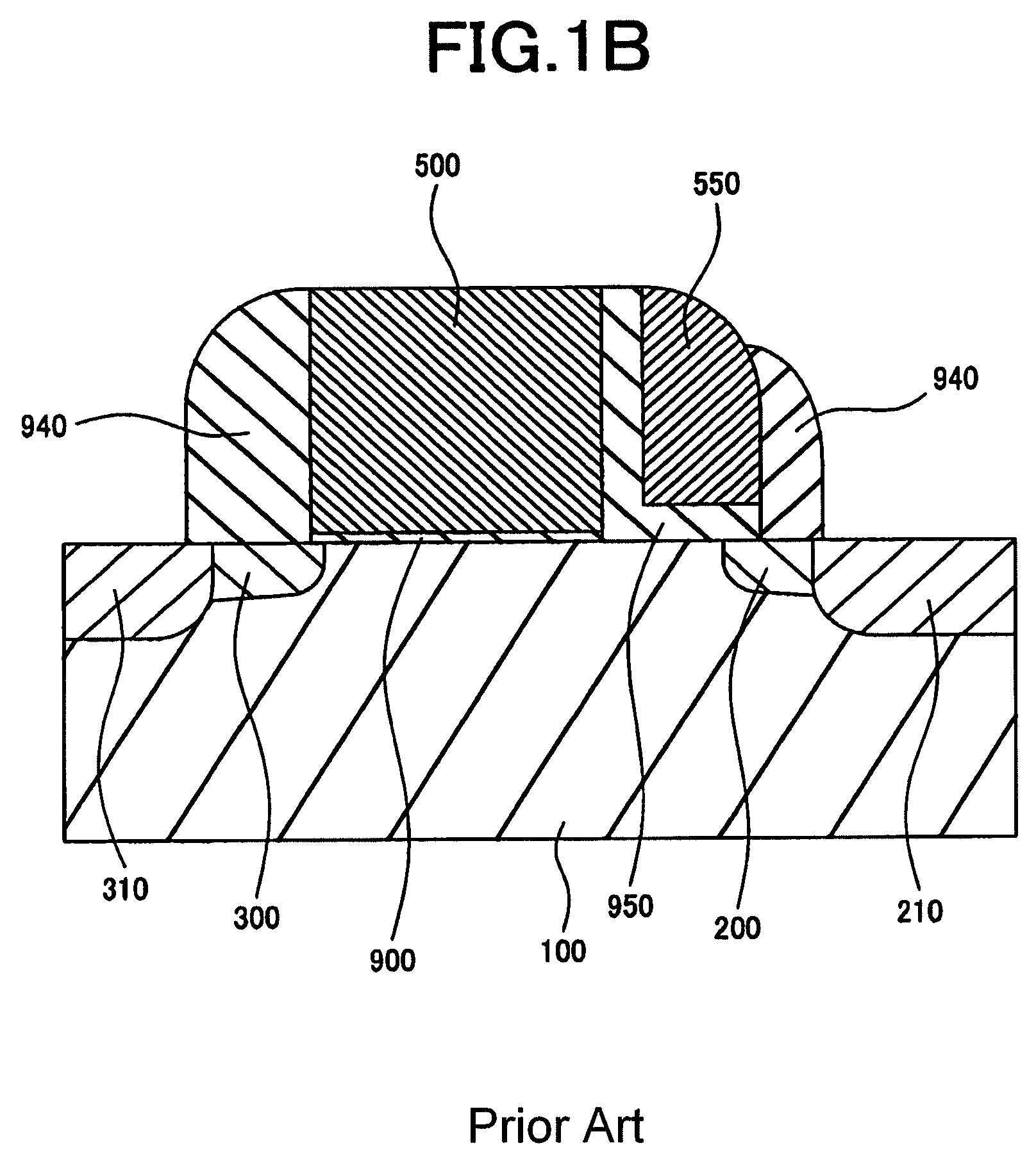 Integrated semiconductor nonvolatile storage device