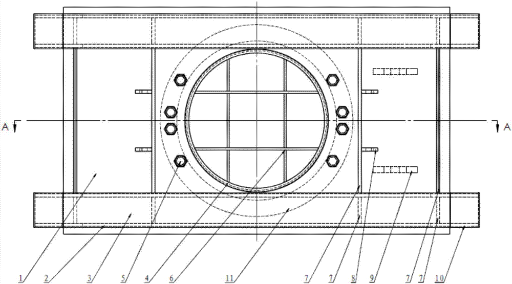 Auxiliary device for turning over large cylinders