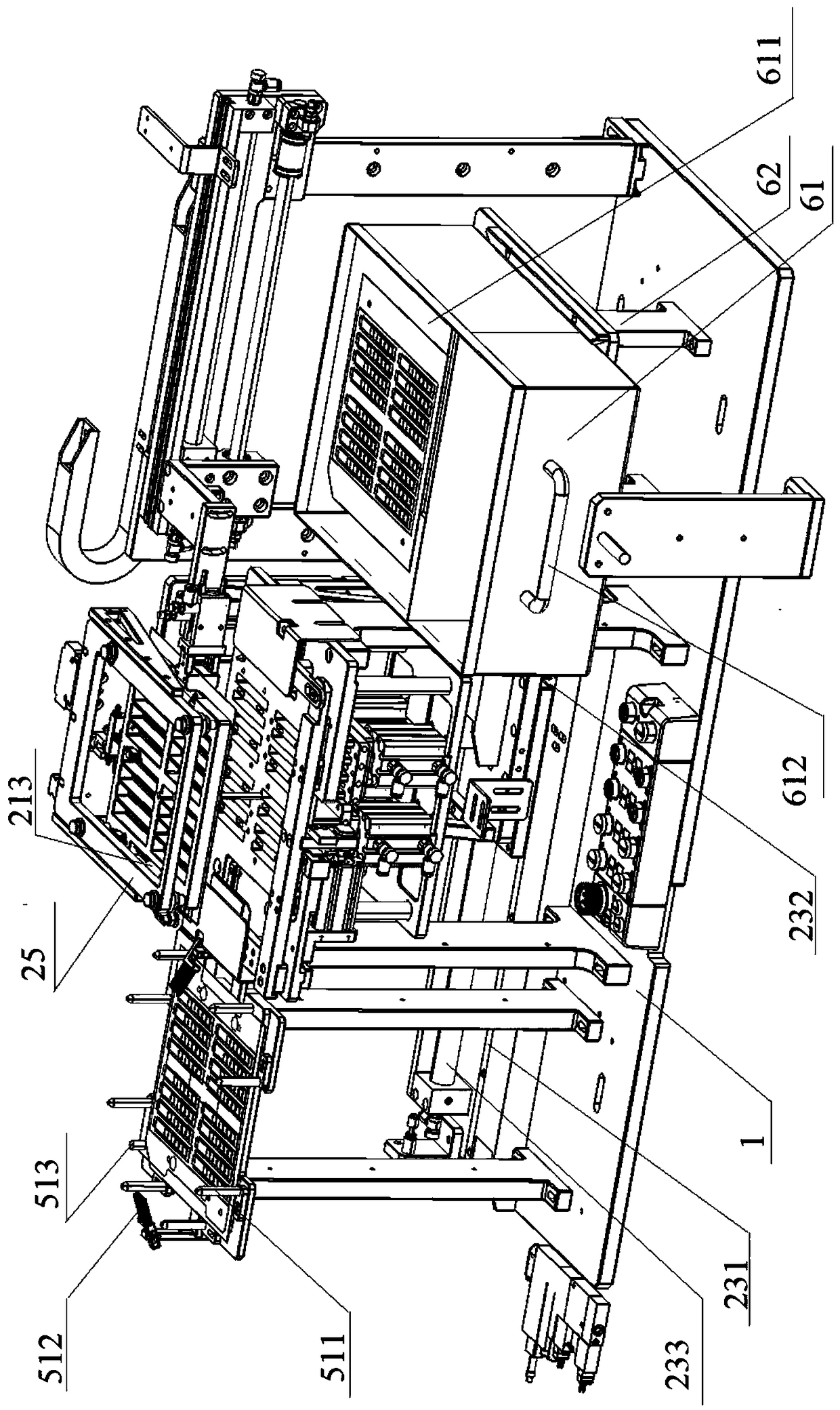 Separating structure