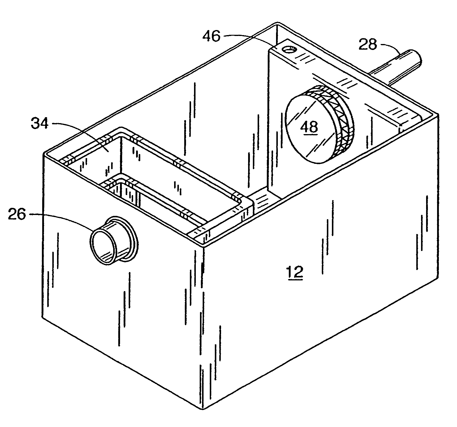 Low cost grease removal system