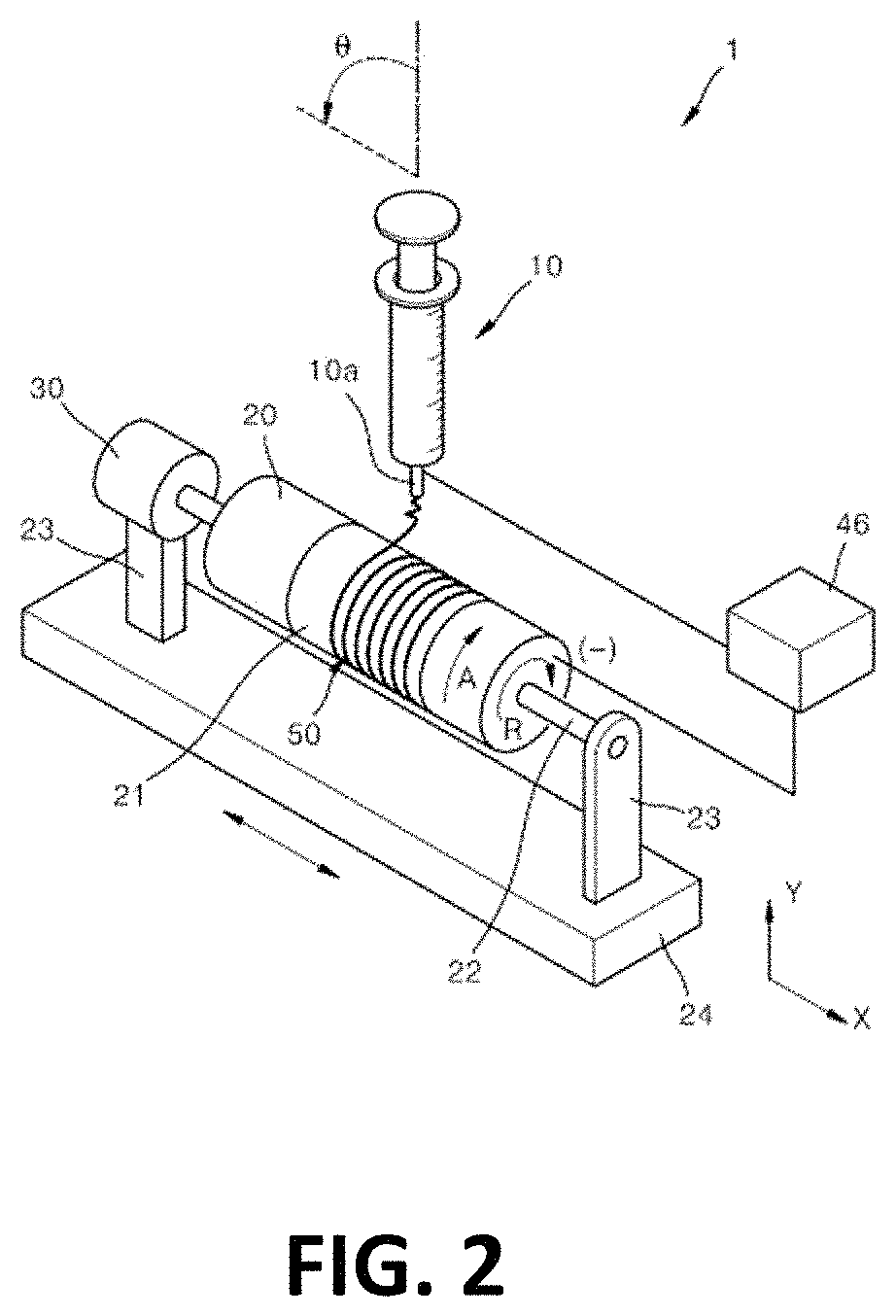 Method and apparatus for controlling fiber cross-alignment in a nanofiber membrane