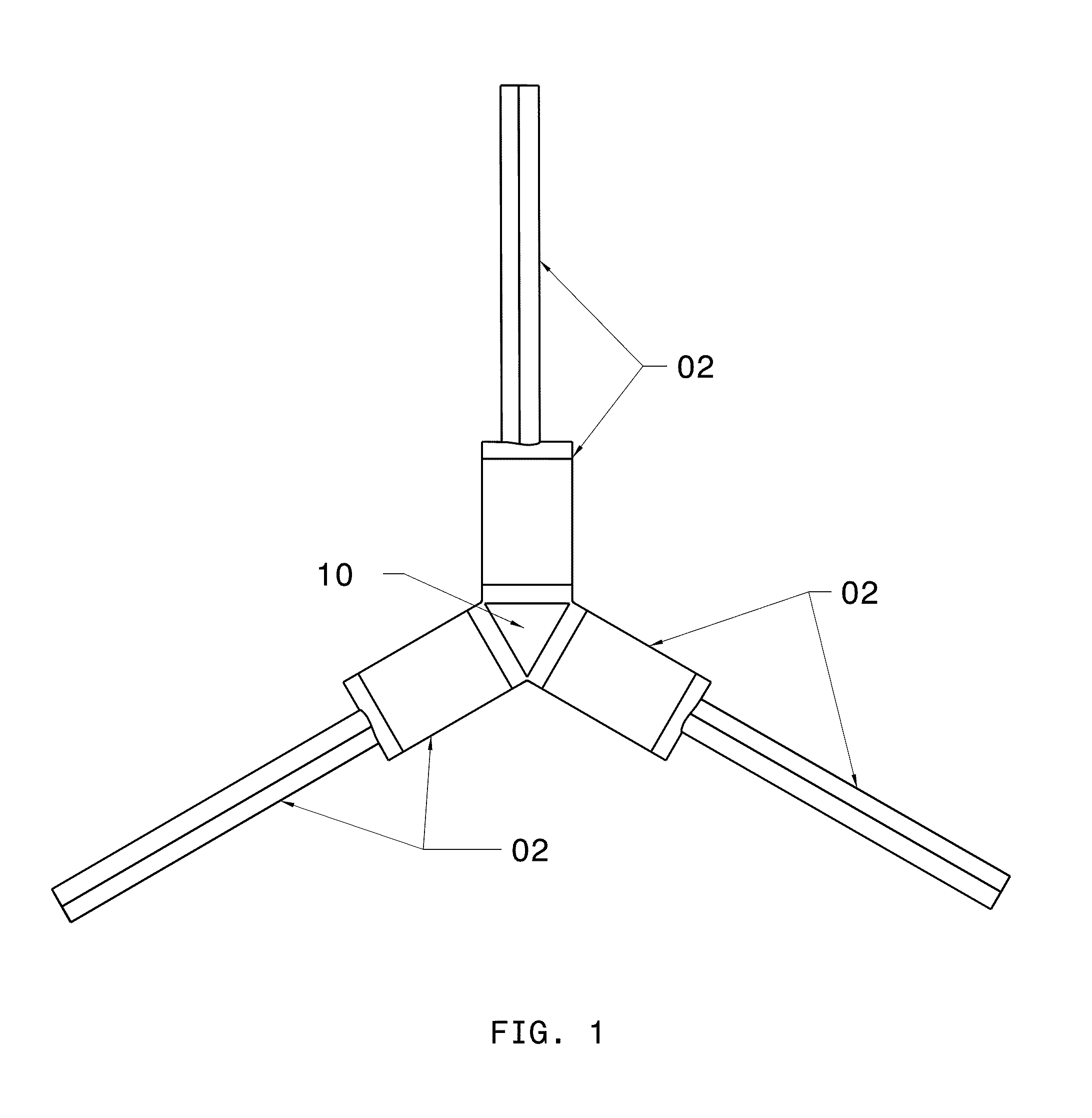 Retractable composite rotor blade assembly