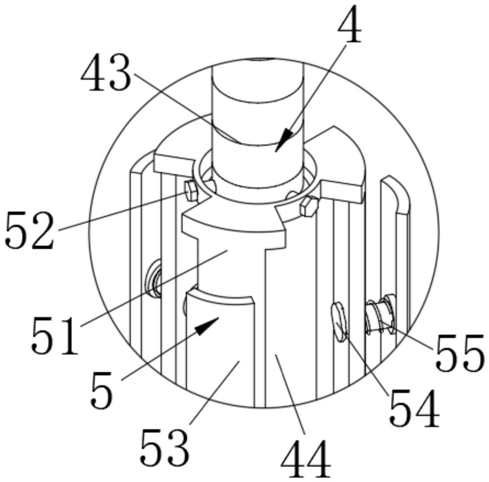 A structure and construction method for detecting surface curvature of supporting crown beams