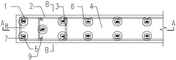 Reinforcing bar splicing connection component comprising thin-wall sleeves constrained by spiral bars