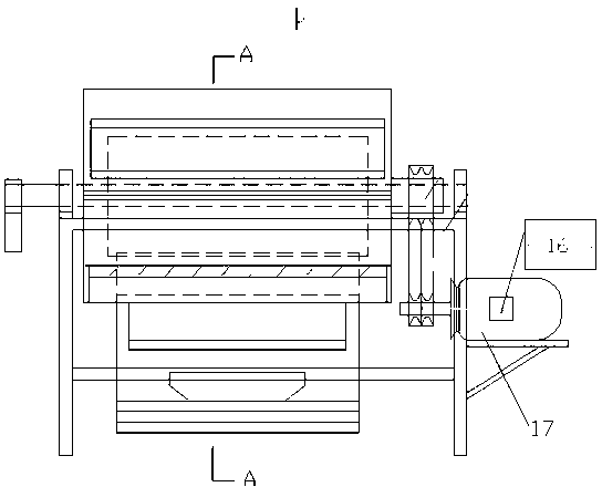 Suspended dry type low-intensity magnetic field magnetic separation equipment for fine-grained materials