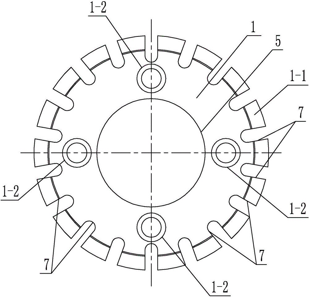 Quench hardening shaping fixture for metal-material super-thin opening annular element