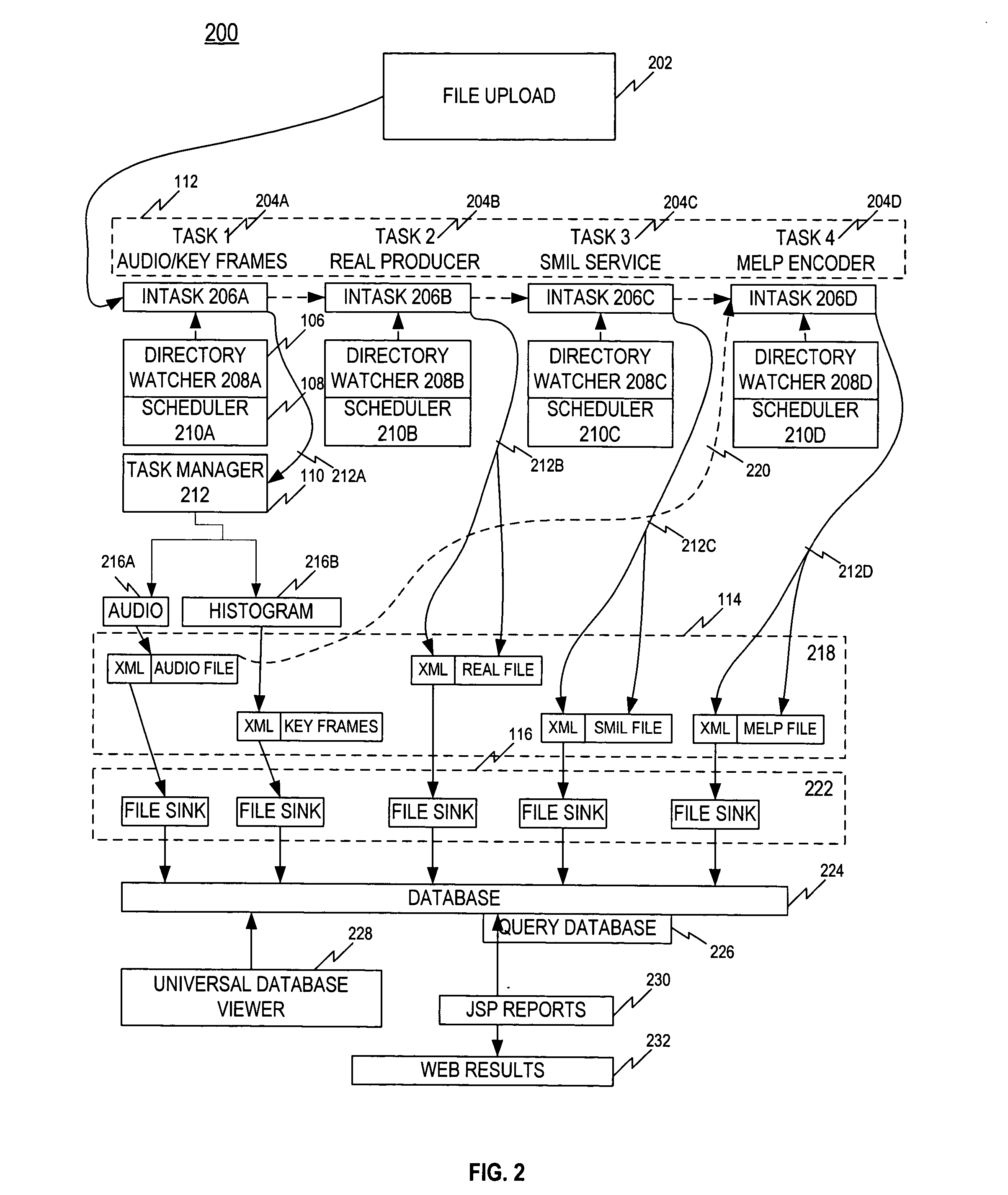 System, method and computer program product for extracting metadata faster than real-time