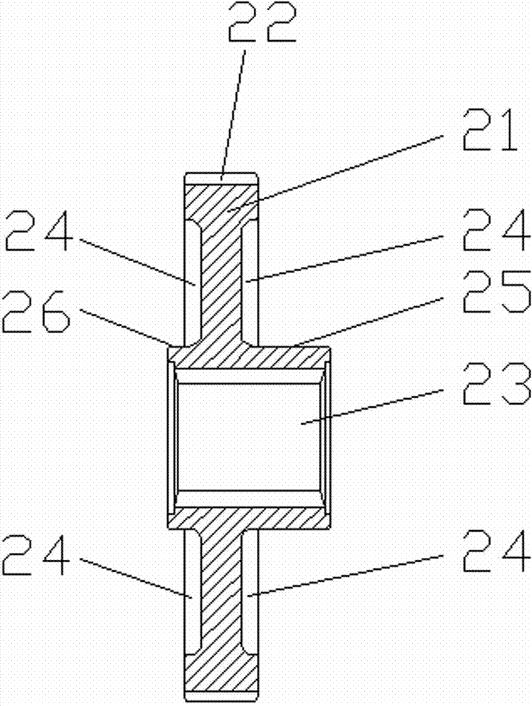 Half shaft device arranged on a walking tractor