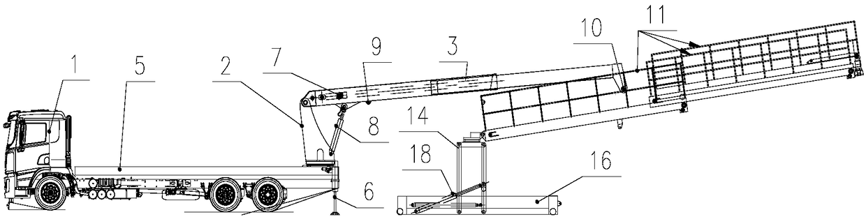 Motorized embarking equipment