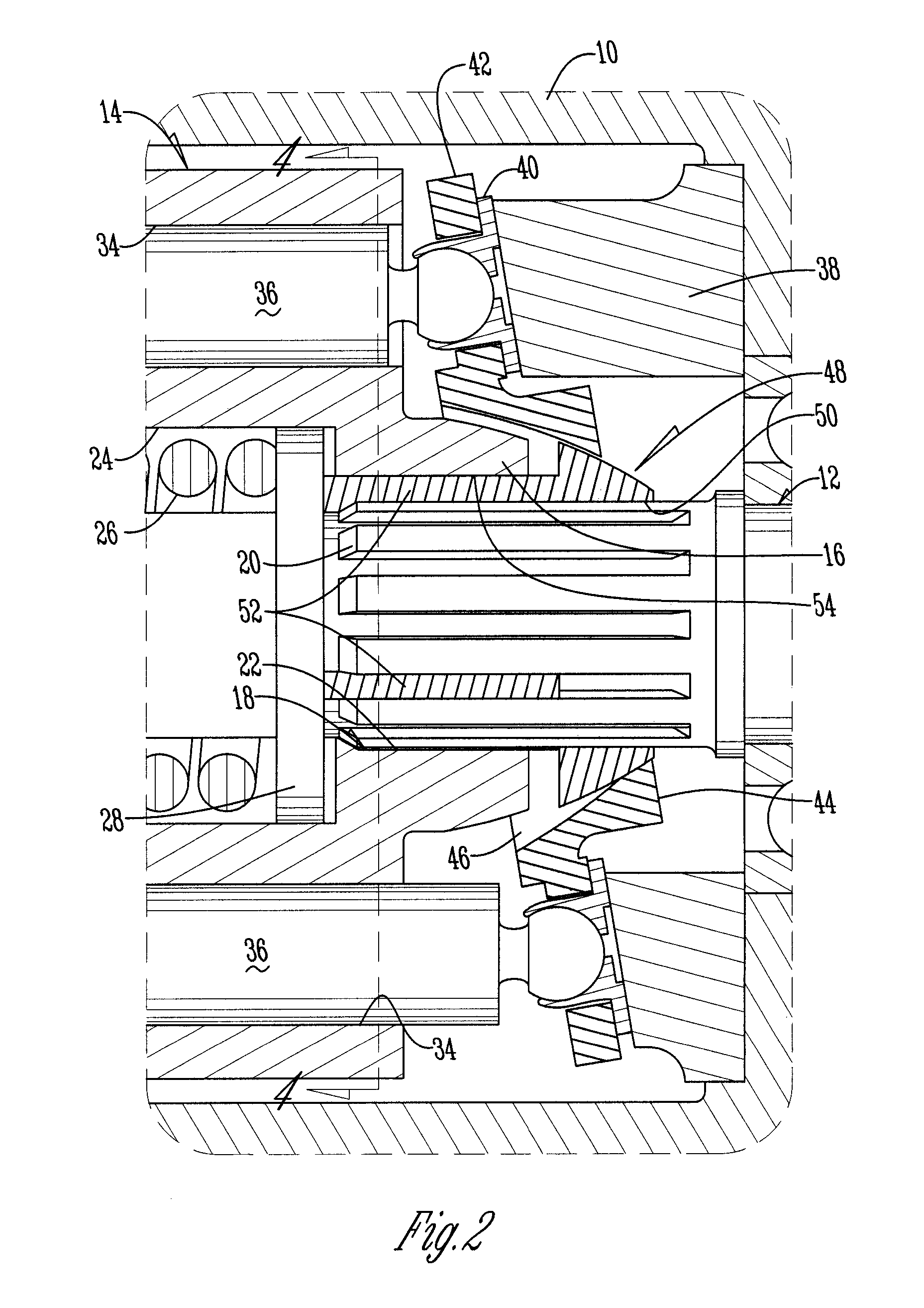 One piece slipper holddown device