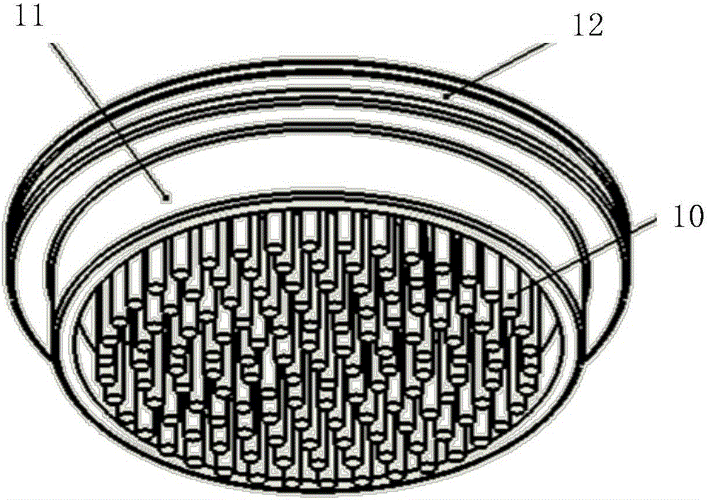 Energy-uniformly-distributed ultrasonic/megasonic cleaning device