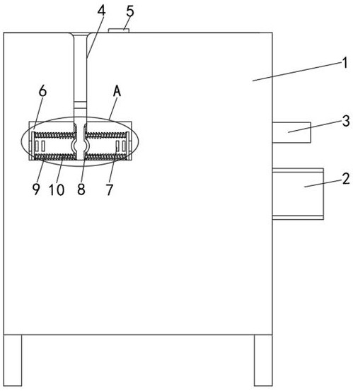 Signal transmission line collecting equipment