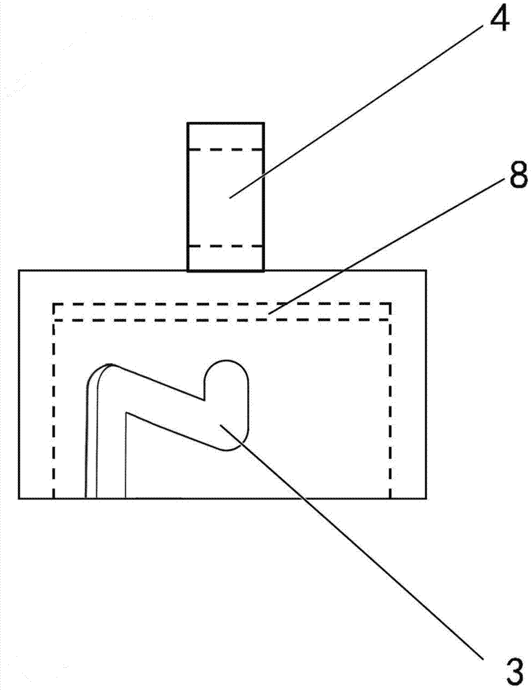 A sealing device for boiler flue sampling hole