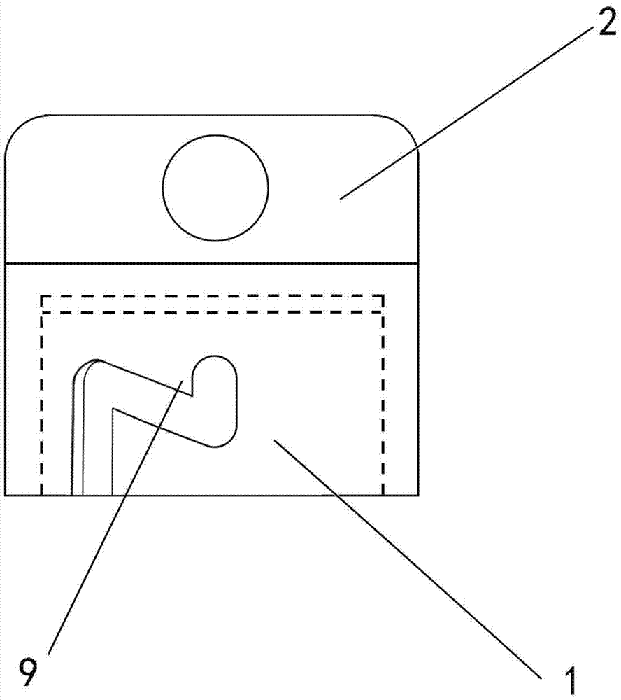 A sealing device for boiler flue sampling hole