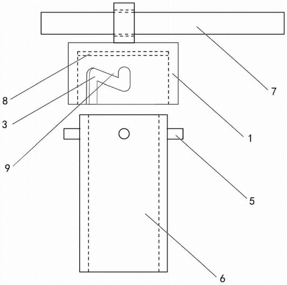 A sealing device for boiler flue sampling hole