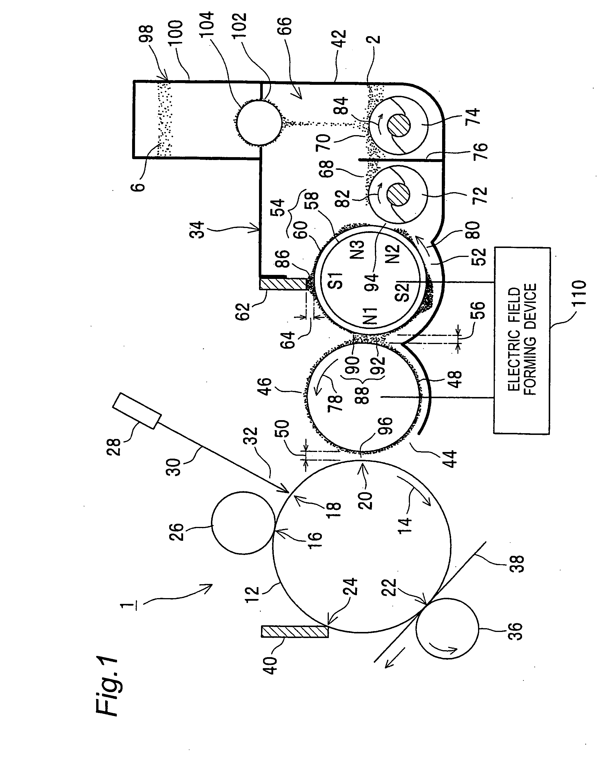 Developing device and image forming apparatus