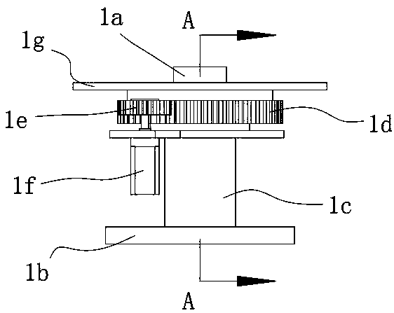 Key groove machining device for helical gear