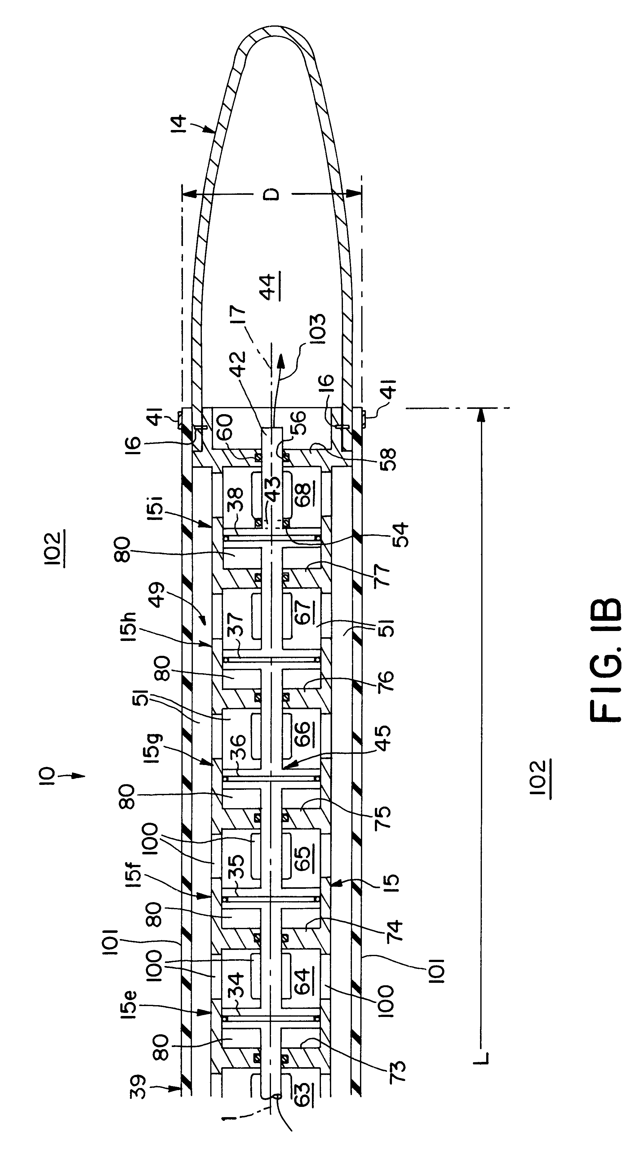 Streamlined, readily towable marine seismic energy source for creating intense swept-frequency and pulse-coded signals in a body of water