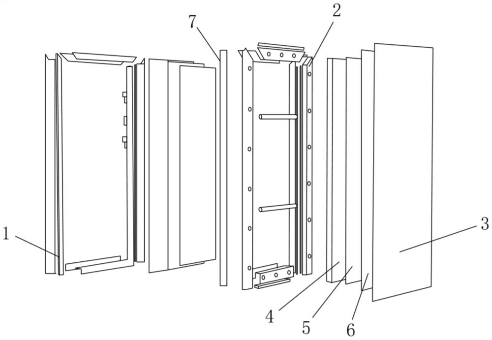 A safety and environmental protection armored door