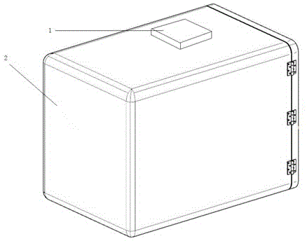 Automatic breakfast selling storage and delivery device and cold preservation transfer method