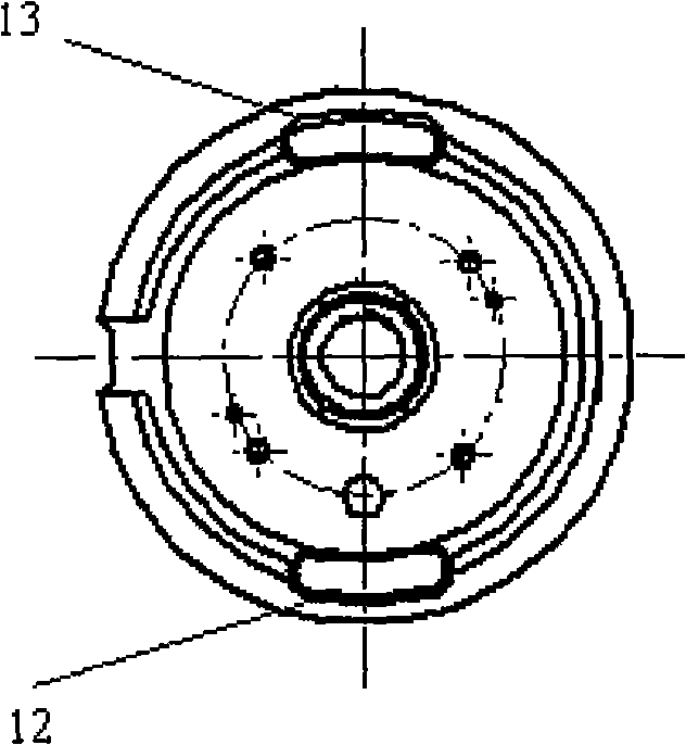 Self-cooling horizontal type rolling rotor compressor